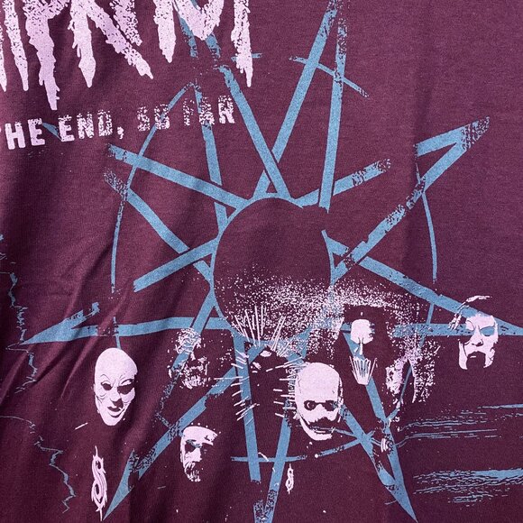 Slipknot The End So Far Album Art Heavy Metal Band Tee Large - Picture 2 of 5